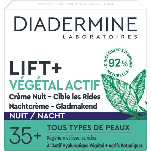 Diadermine Lift+ Botology / Végetal Actif nachtcreme afbeelding
