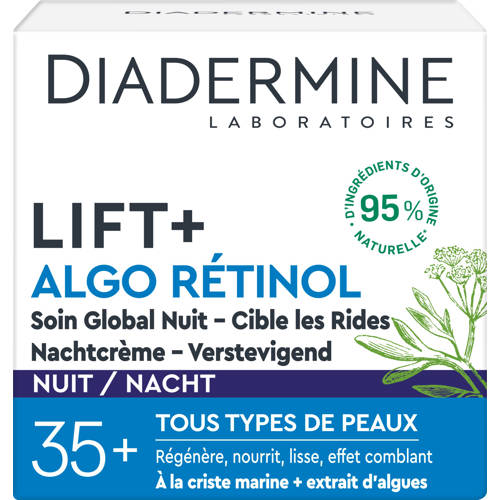 Wehkamp Diadermine Lift+ Algo Rétinol nachtcreme aanbieding