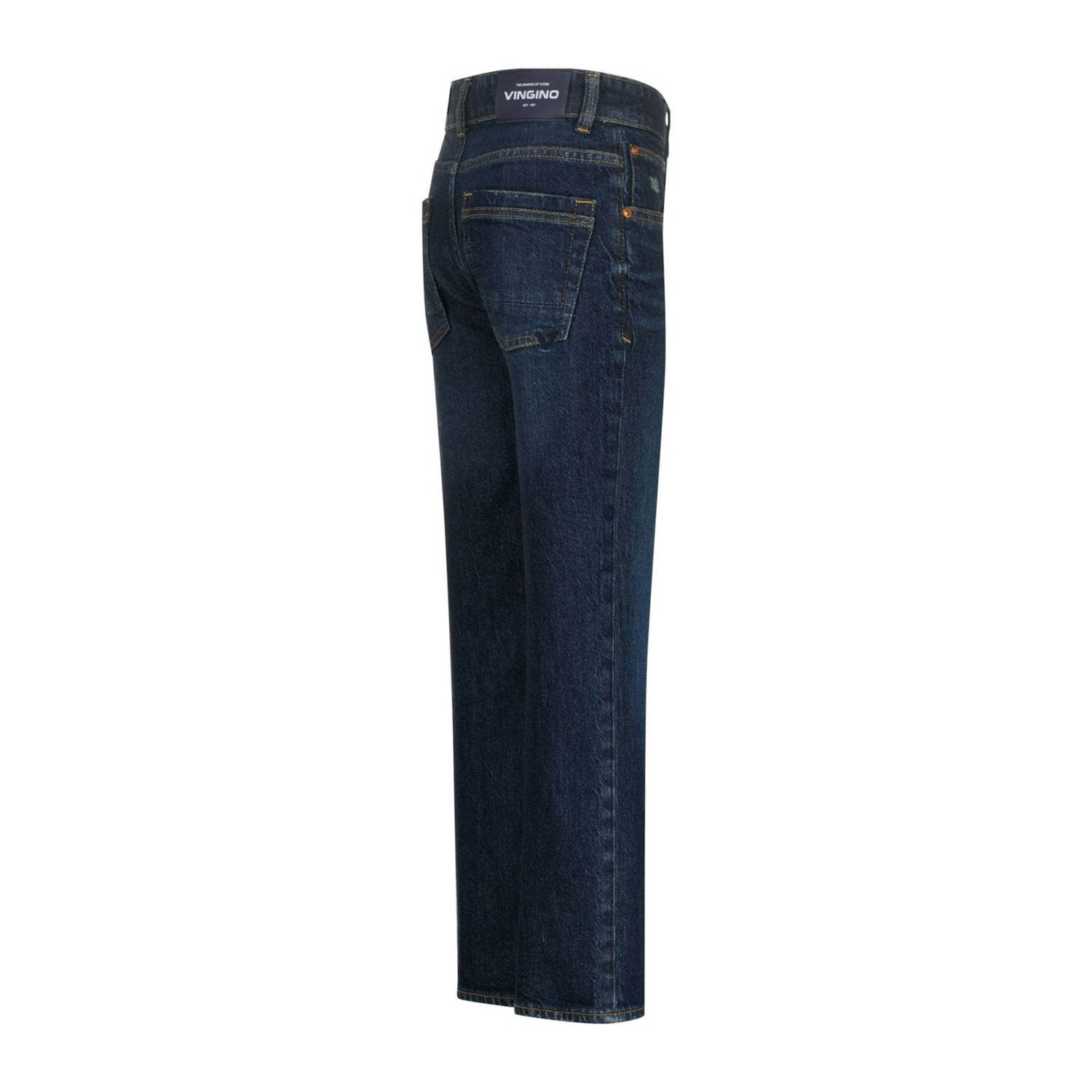 Vingino waist regular fit jeans dark blue denim