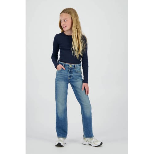 Vingino relaxed regular waist regular fit jeans medium blue denim afbeelding