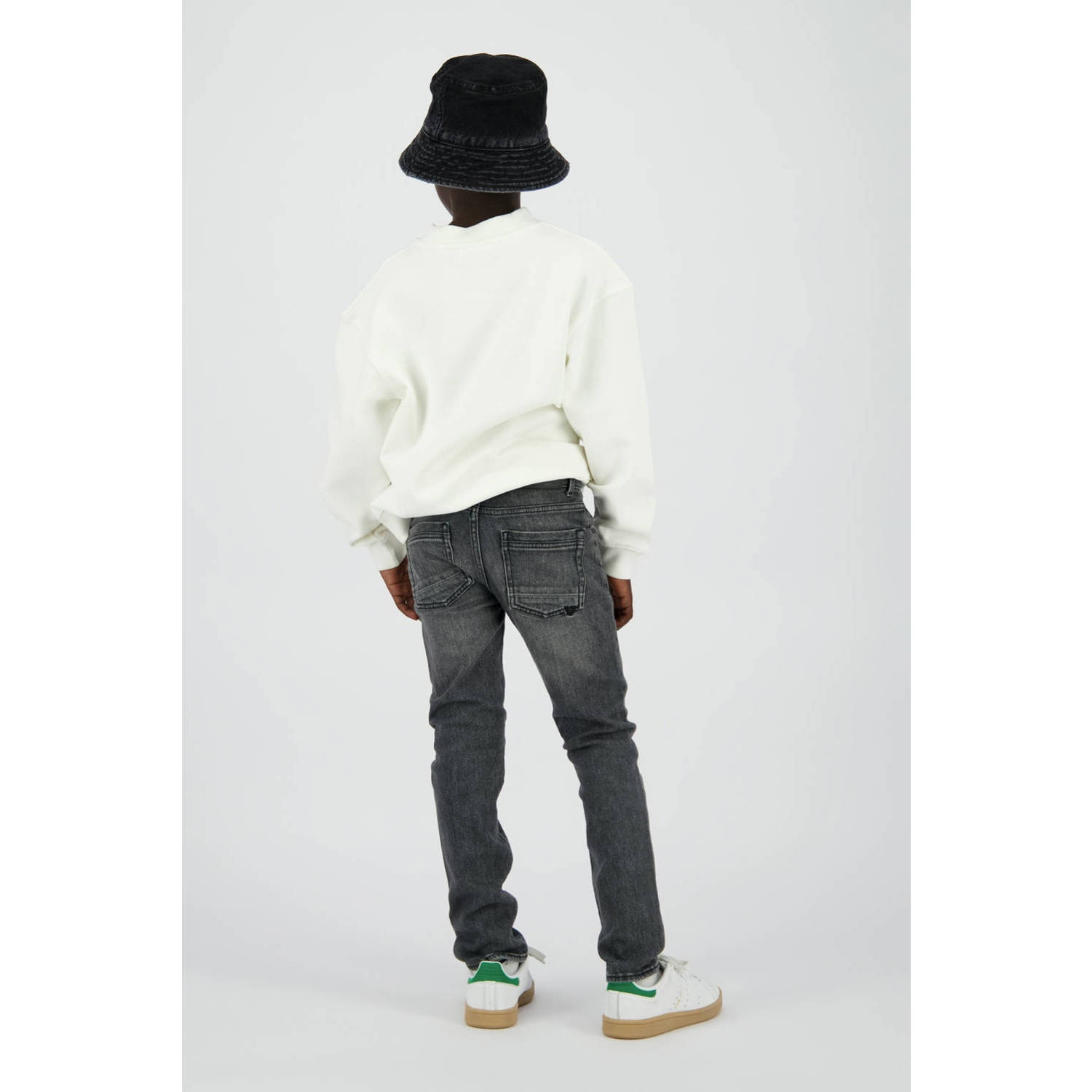 Vingino waist slim fit jeans grey denim