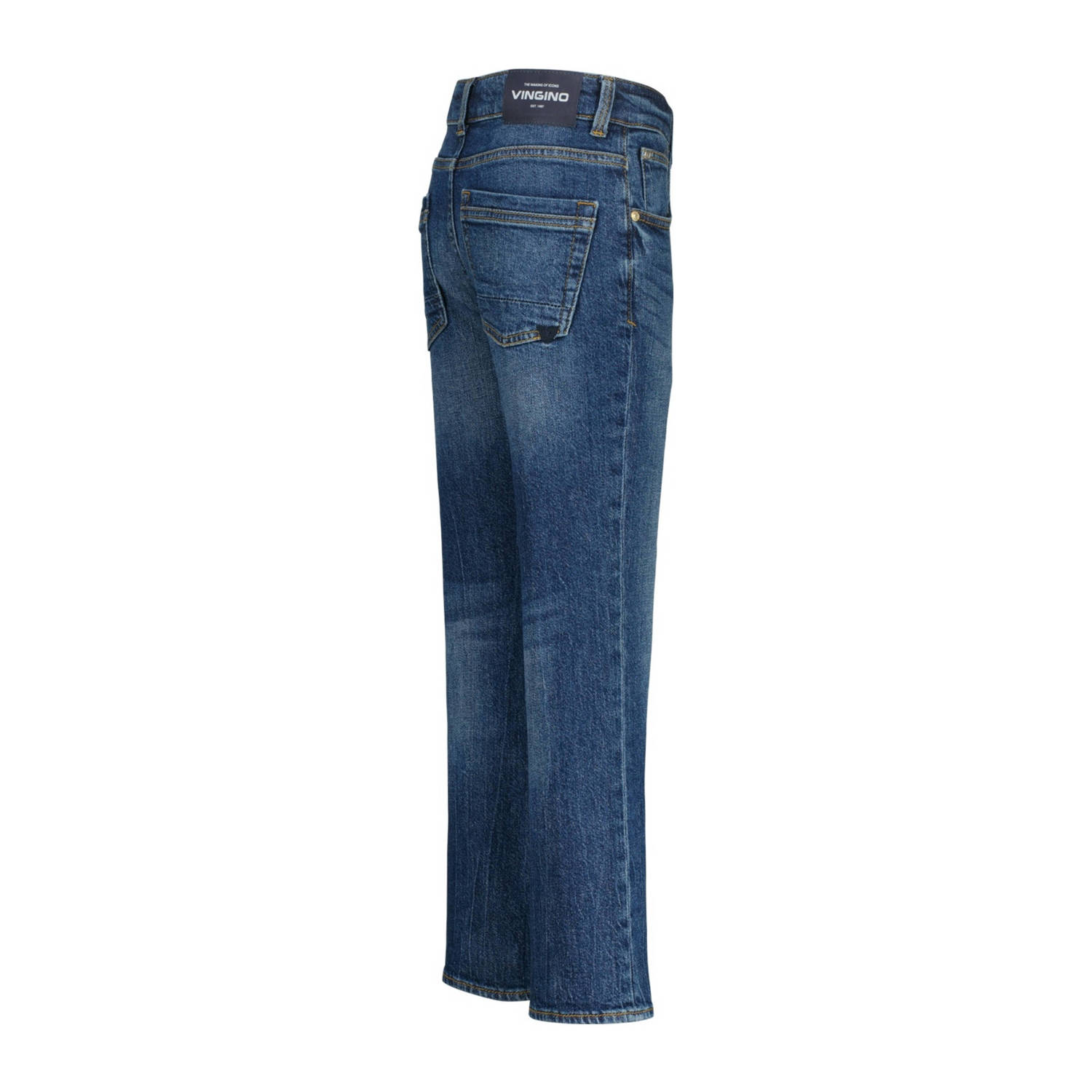 Vingino waist regular fit jeans medium blue denim