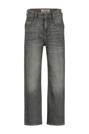 relaxed waist regular fit jeans grey denim