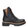 Rieker gevoerde veterboots zwart