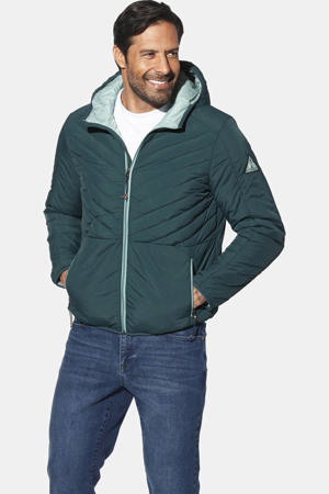 gewatteerde jas EIRLUND Plus Size petrol