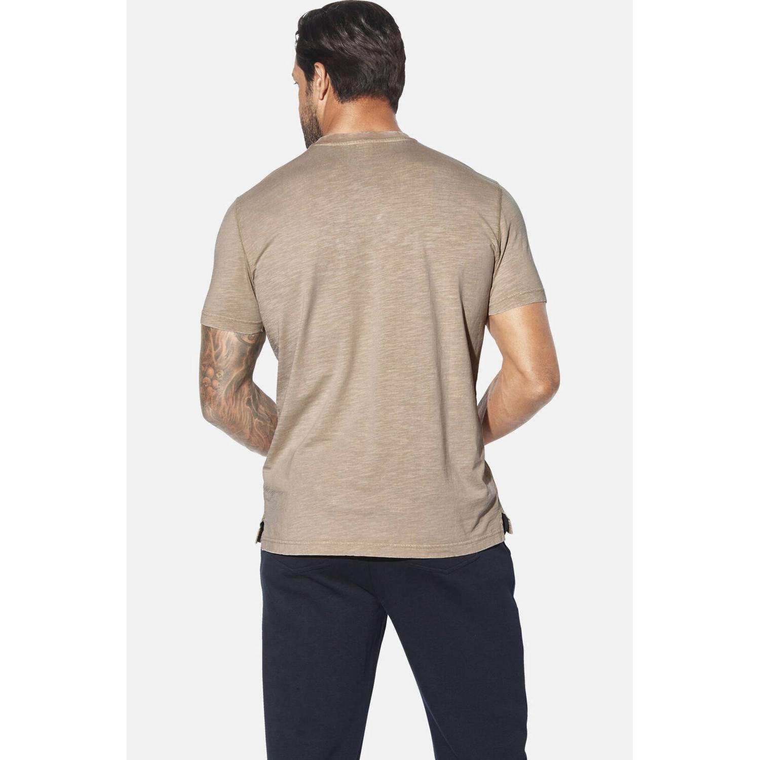 Jan Vanderstorm loose T-shirt NORHEIM Plus Size beige