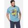 Jan Vanderstorm loose T-shirt NORHEIM Plus Size lichtblauw