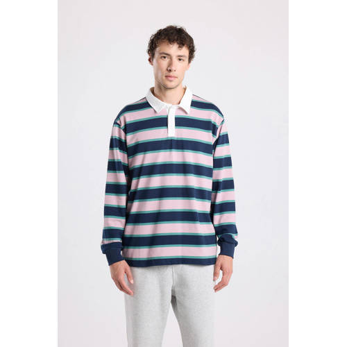 America Today regular polo donkerblauw afbeelding