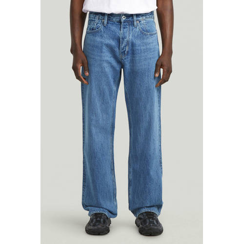 G-STAR Deeggie Relaxed straight leg jeans faded blue arroyo afbeelding