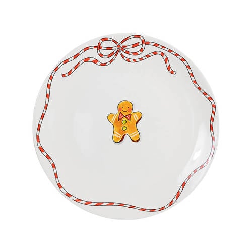 Blond Amsterdam kerst dinerbord (26 cm) afbeelding