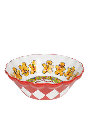 diepe kerstschaal (23 cm)