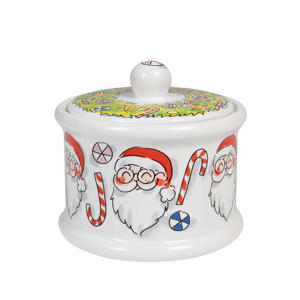 kerst snoeppot 