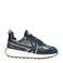Kaotiko Detroit Glam suède sneakers zwart/panter