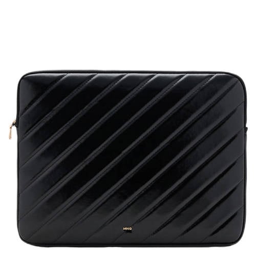 Mango 15 laptop sleeve zwart afbeelding