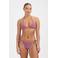 Beachlife Limited voorgevormde triangel bikinitop met lurex mauve
