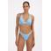 Beachlife voorgevormde halter bikinitop lichtblauw