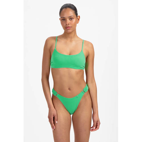 Beachlife high leg bikinibroekje groen afbeelding