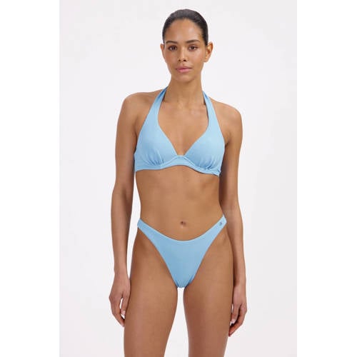 Beachlife high leg bikinibroekje lichtblauw afbeelding
