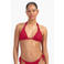 Beachlife voorgevormde triangel bikinitop met textuur rood