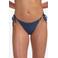 Beachlife strik bikinibroekje broderie anglaise donkerblauw