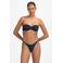 Beachlife high leg bikinibroekje zwart/ecru