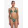 Beachlife high leg bikinibroekje groen/donkerblauw