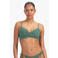 Beachlife voorgevormde beugel bikinitop met lurex en textuur groen