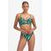 Beachlife high waist bikinibroekje groen/donkerblauw