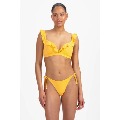 Beachlife voorgevormde beugel bikinitop geel afbeelding