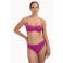 Cyell voorgevormde strapless bandeau bikinitop fuchsia
