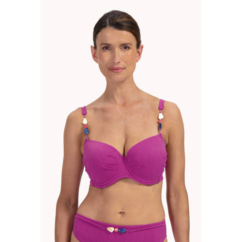 Cyell voorgevormde beugel bikinitop fuchsia afbeelding