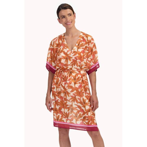 Cyell strandtuniek wit/lichtbruin afbeelding