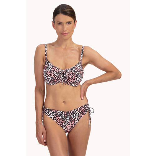 Cyell bikinibroekje zwart/ecru/roze afbeelding