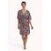 Cyell strandtuniek zwart/ecru/roze