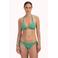 Cyell voorgevormde triangel bikinitop Green Oasis groen