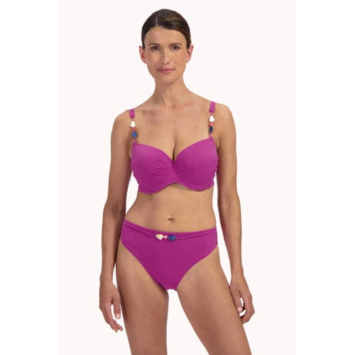 Cyell high waist bikinibroekje fuchsia afbeelding