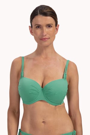 voorgevormde beugel bikinitop Green Oasis groen