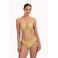 Cyell high waist Golden Hour bikinibroekje met lurex goud