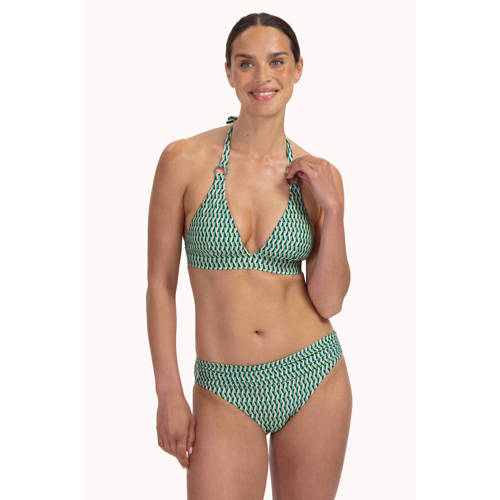 Cyell bikinibroekje Groovy Graphic groen/ivoor/goud afbeelding