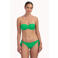 Cyell strik bikinibroekje met lurex groen
