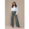 Mart Visser wide leg regular waist broek grijs