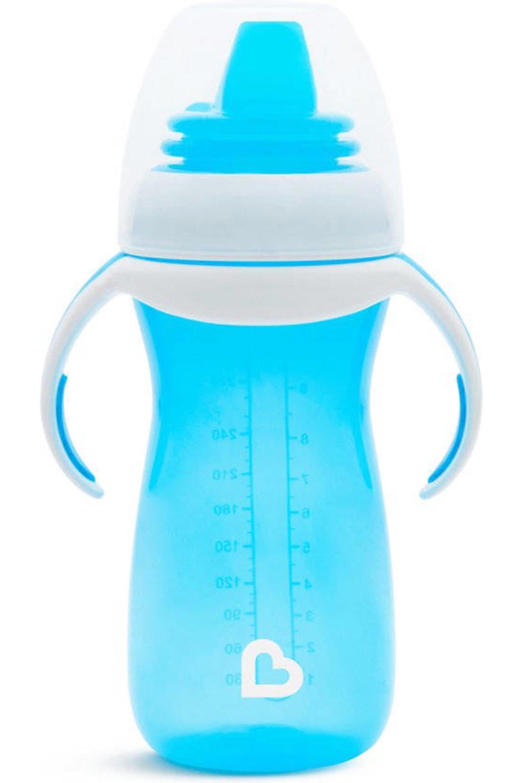 Munchkin Gentle Overgangsbeker 296 ml blauw