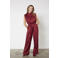 SisterS Point jumpsuit satijnen rood