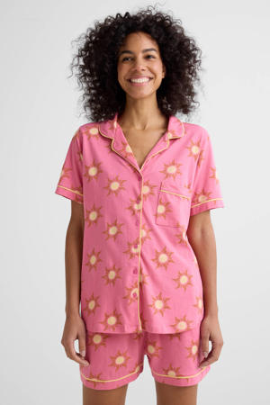 shortama roze/geel