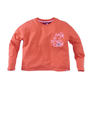 longsleeve Caelin oranje