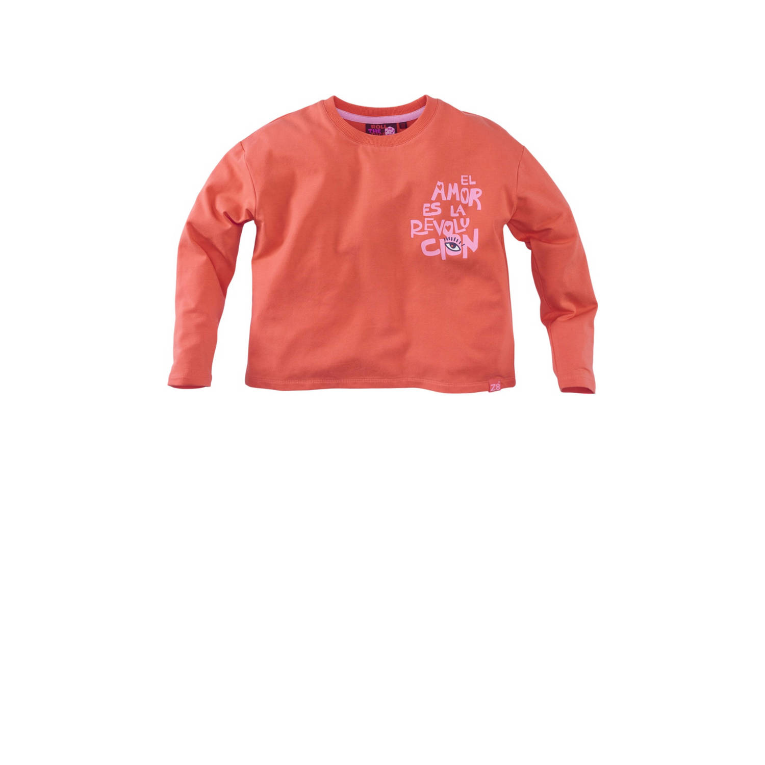 Z8 kids longsleeve Caelin oranje