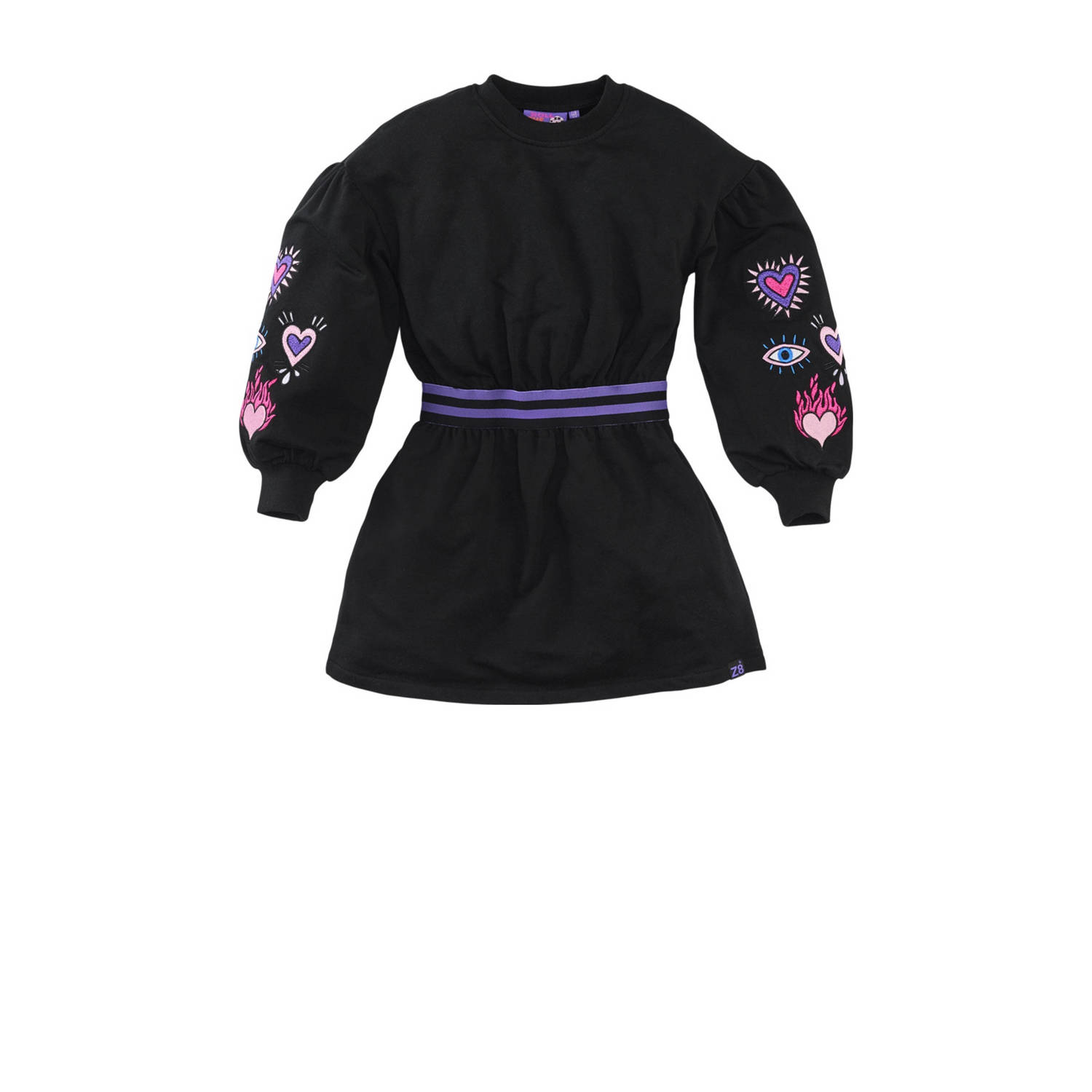 Z8 kids jurk Frozan donkerblauw