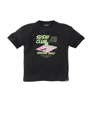 T-shirt Javi donkerblauw