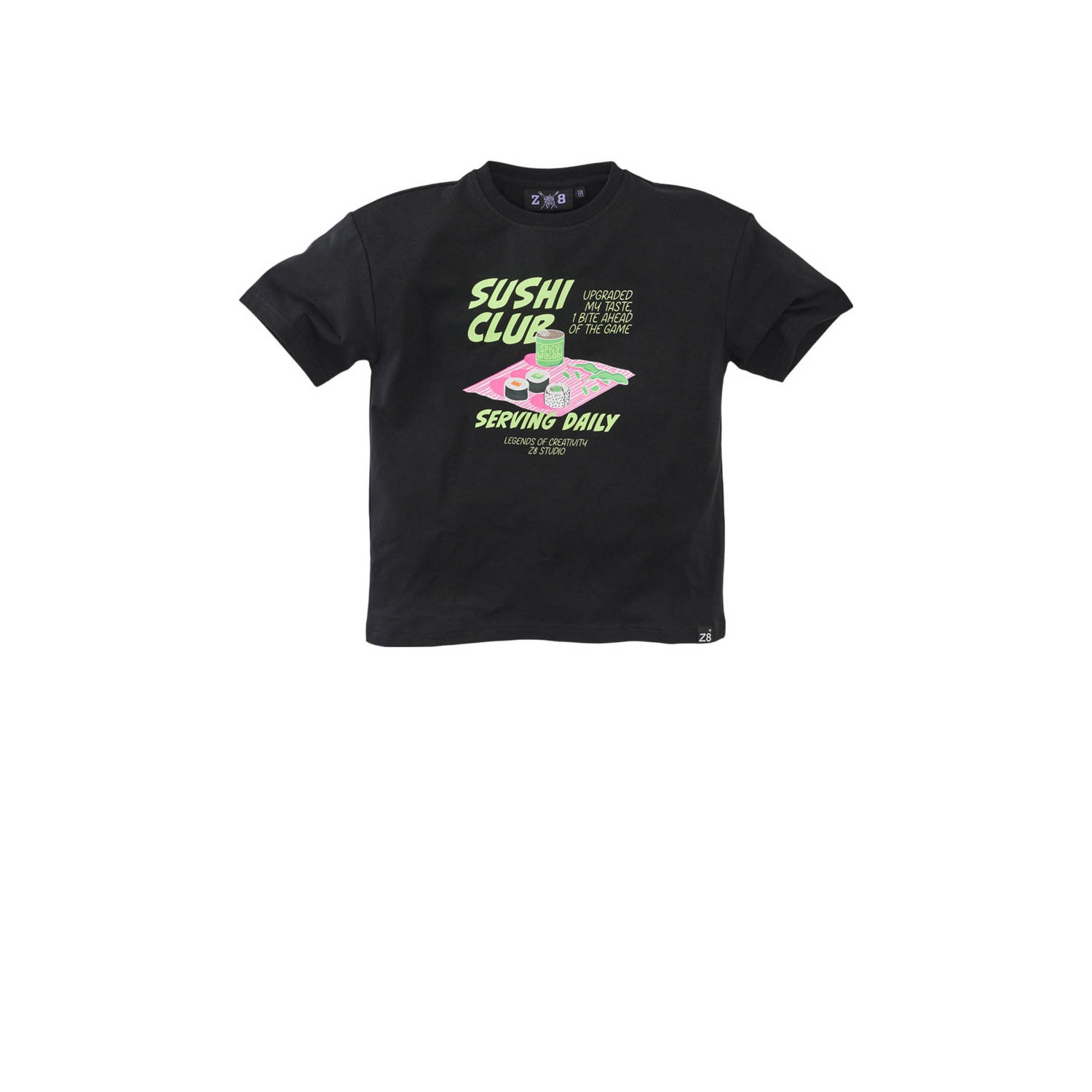 Z8 kids T-shirt Javi donkerblauw