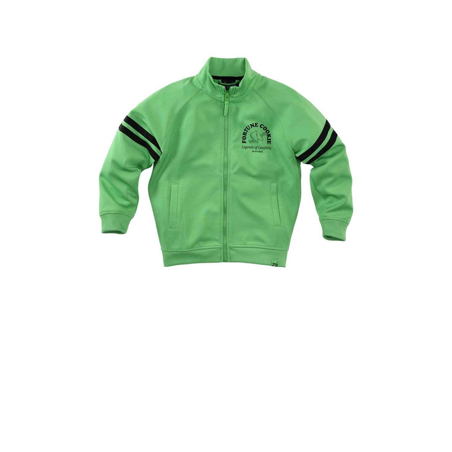 Z8 kids sweatvest Finch groen